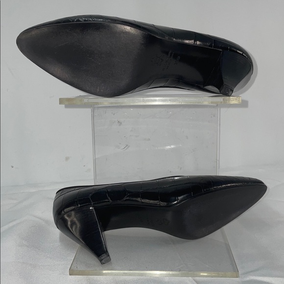 MARIO VALENTINO ITALIAN GENUINE CROCODILE PUMPS FTL-03-131 - Picture 6 of 11